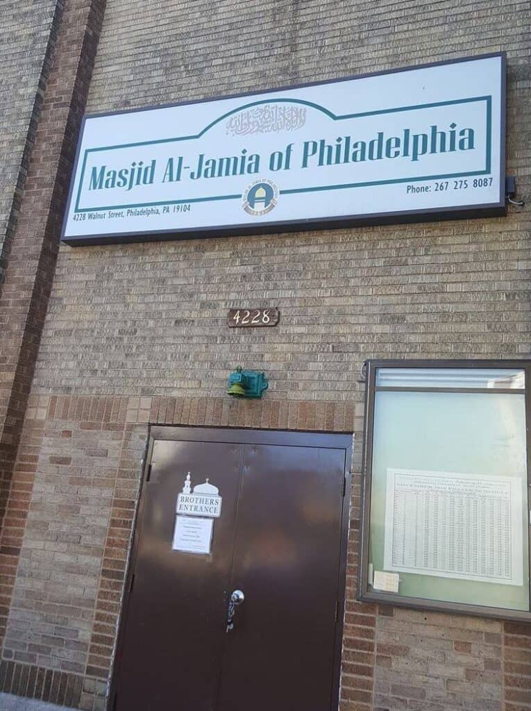 Philadelphia Masjid Al-Jamia Muslim Solo Travel