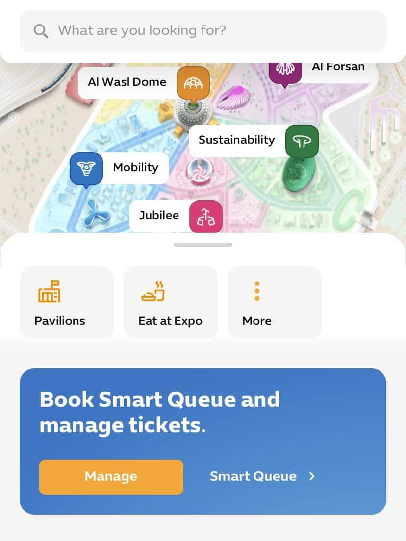 Smart Queue Dubai Expo 2020