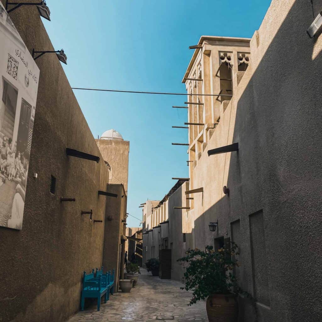 Narrow Alleys of Al Fahidi Old Dubai