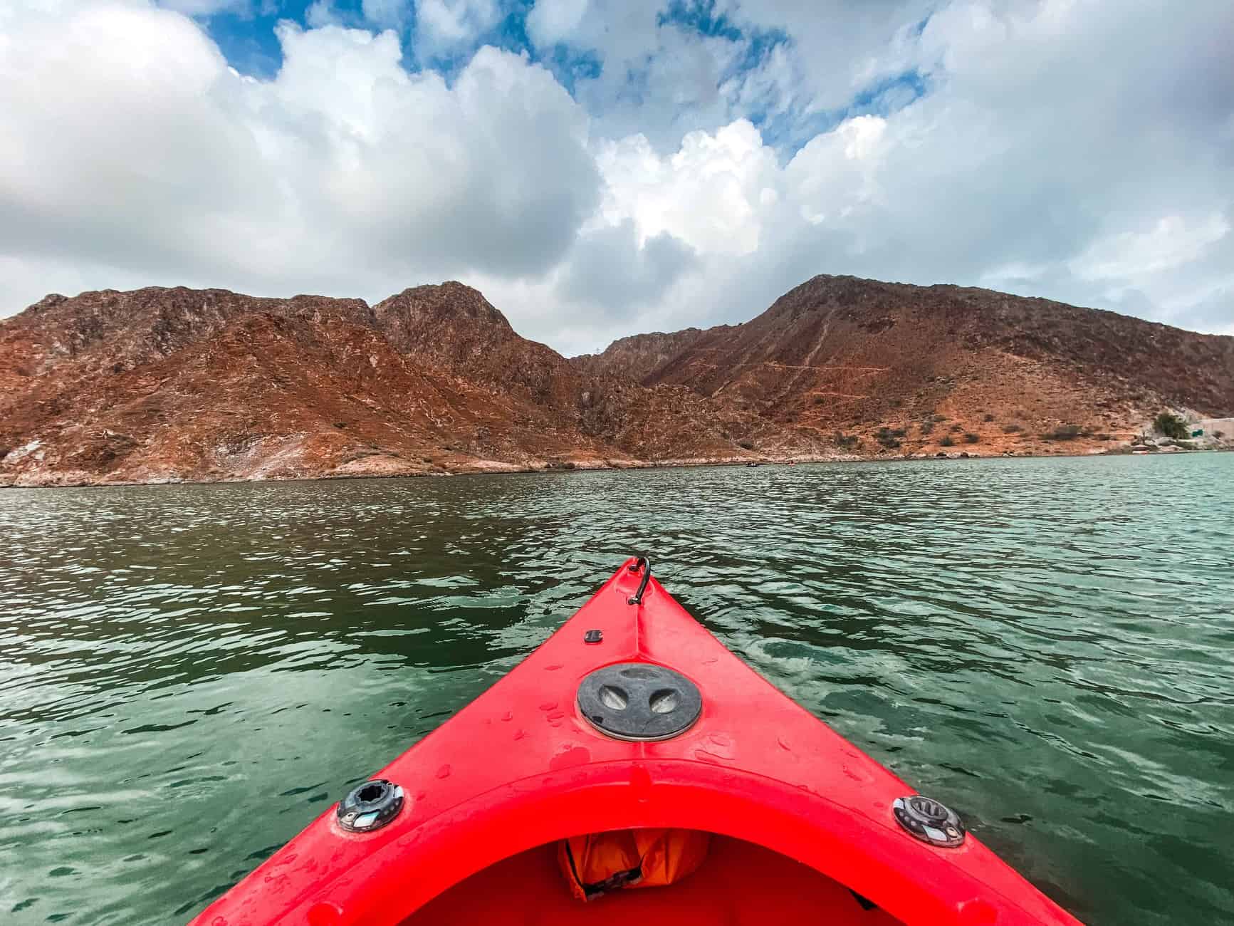 Kayaking at Al Rafisah Dam