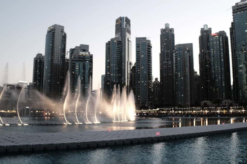 Dancing Fountains Dubai