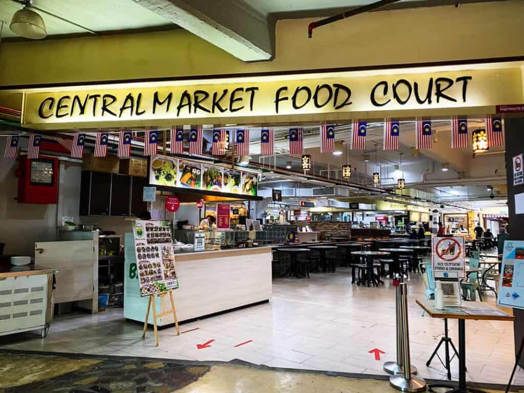 Central Market Food Court Pasar Seni KL