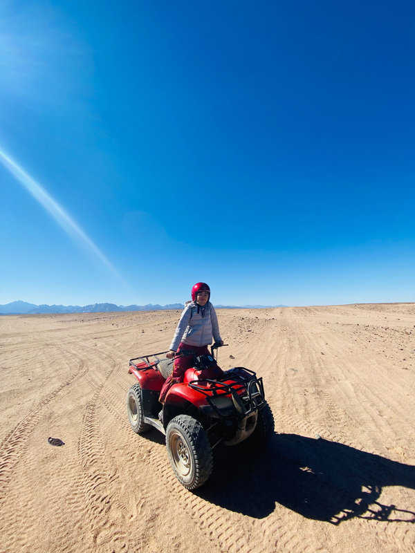 ATV ride in Sahara Desert