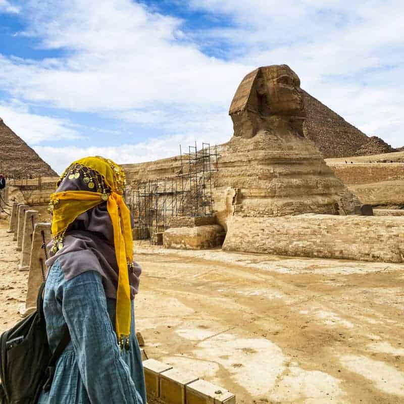 Muslim Solo Travel to Pyramids of Giza