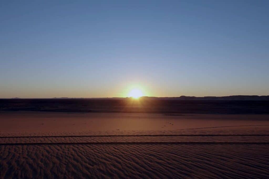 Sunset in Agabat Valley