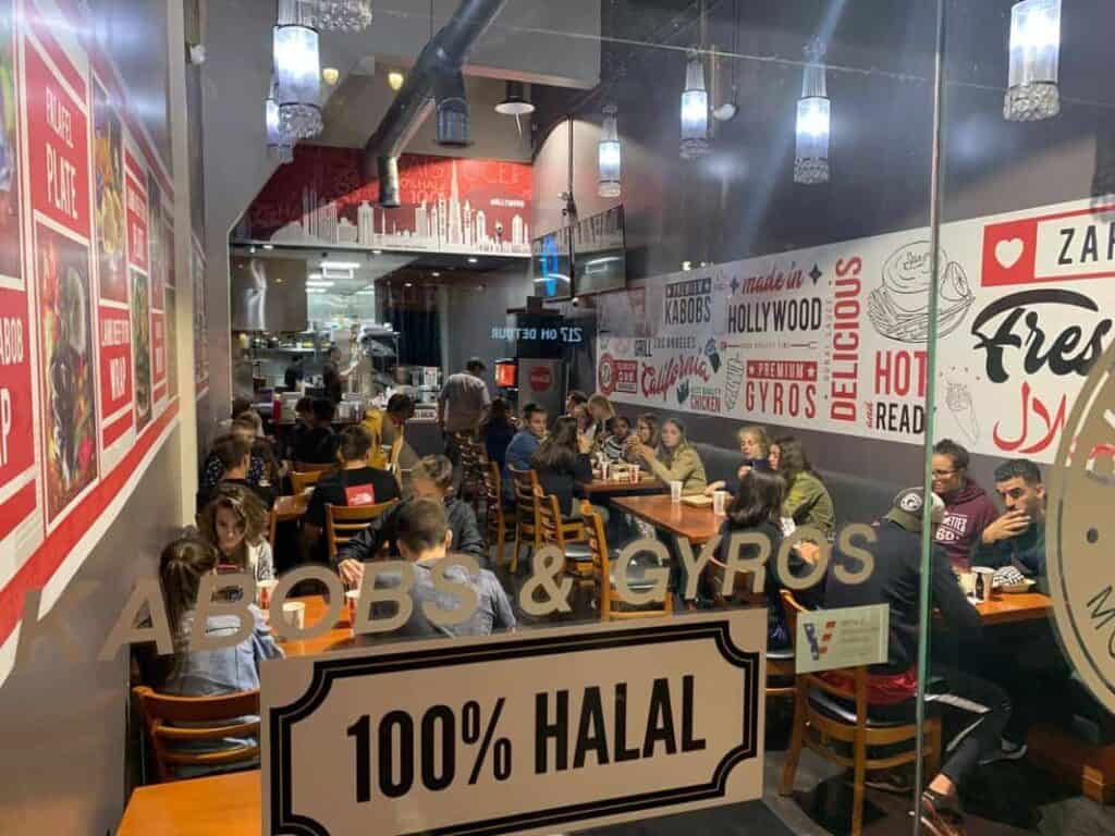 Halal late night spot in Hollywood