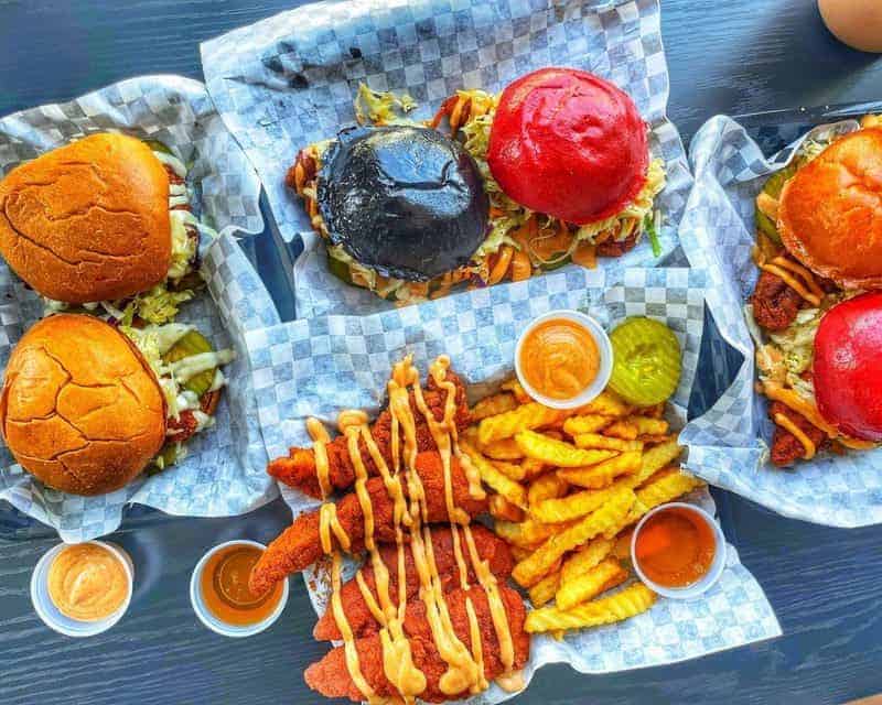 Halal Nashville-style burger LA