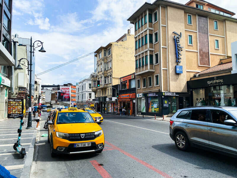 Taxi in Istanbul