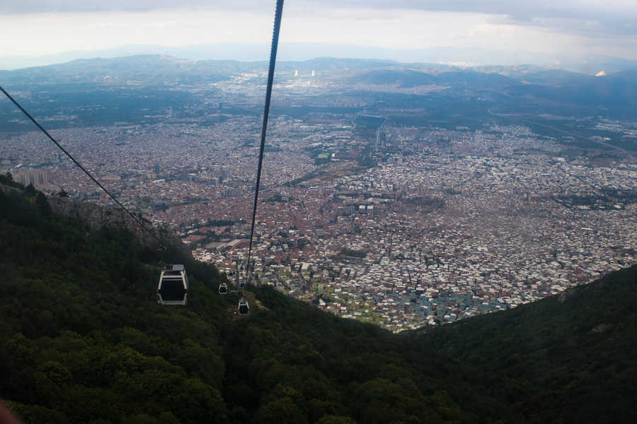 Cable Car Ride in Bursa