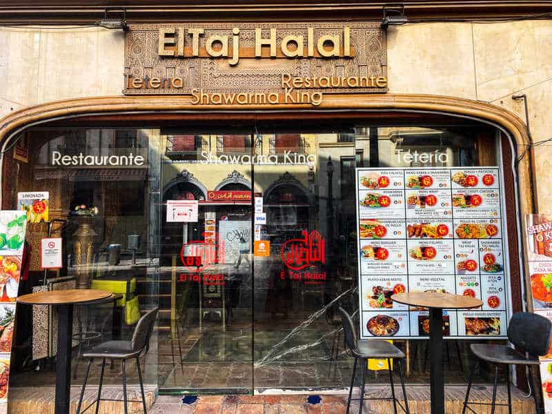 Muslim owned restaurants in Spain