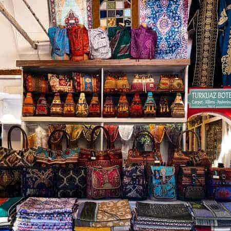 Silk Pouches and Embroidered Turkish Bags