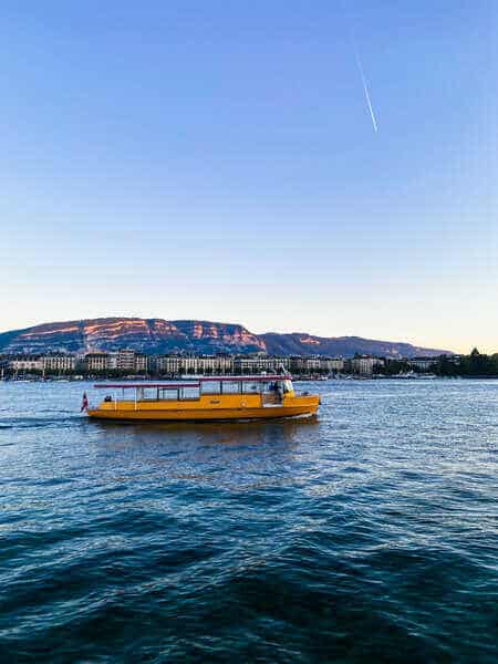 Boat Cruise at Geneva, Switzerland