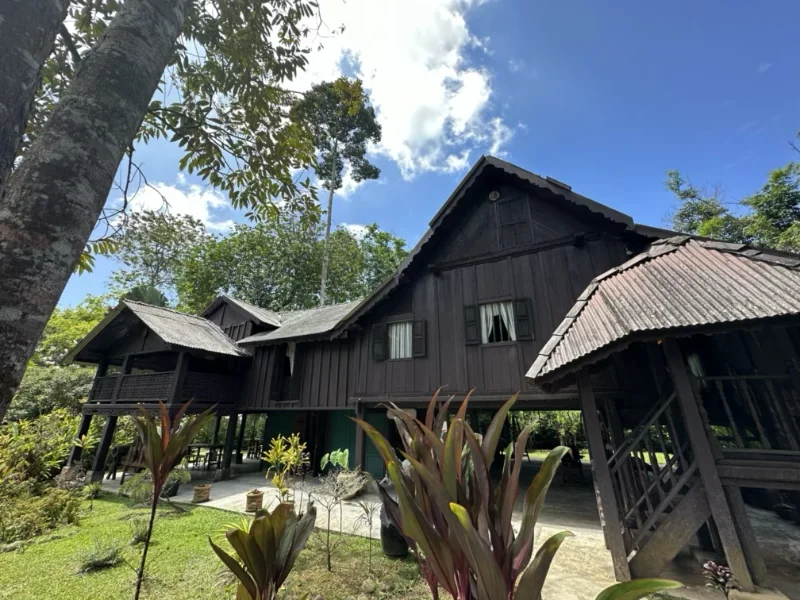 Traditional Malay House at Sentosa Janda Baik